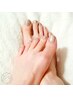 【Foot】うるつや ワンカラー（パラジェル）｜初回オフ無料