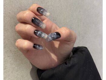 ザネクストキタホリエ(The Next...kitahorie)/ニュアンス ブラック インク風