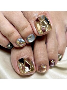 ソラール(SOLAR)/ニュアンスフットネイル♪