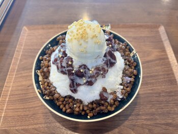 モンゴル式リラクゼーション　癒しのおうち/モンゴル風ミルクかき氷