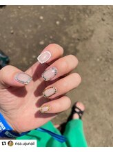 ユージューネイルルーム(UJU nail room)/ホロ囲みぷくぷく