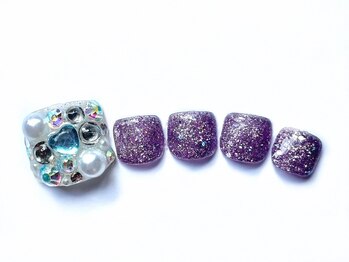 エリクサーネイル 心斎橋(Elixir Nail)/フット　やり放題／クーポン使用