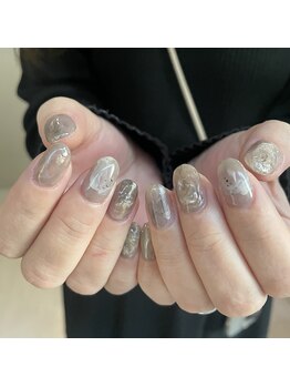 リノ 大阪本町店(lino)/ニュアンスネイル