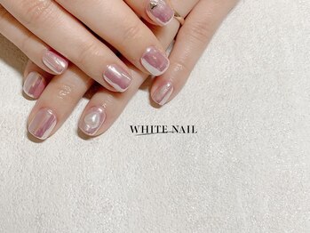 ホワイトネイル 武蔵小杉店(WHITE NAIL)/ミラーネイル/持ち込み
