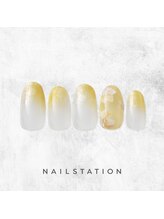 ネイルステーション ルミネ立川店(NAIL STATION)/フラワーネイル／パラジェル