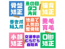 とくしま整体院 藍住院の雰囲気（様々な施術でお体をサポートします！）