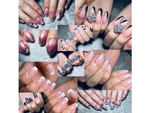 トゥルーラネイル バイ クロエ(TRUE LA NAIL.by Chloe)の雰囲気（カラーやパーツ豊富◎持ち込みデザイン大得意！シンプルも得意◎）