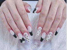 アキコネイルサロン(Akikoネイルサロン)/10本長さだし＋持ち込みデザイン