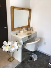 シェアキ(Chez Aki)/メイクもゆっくり直せます♪