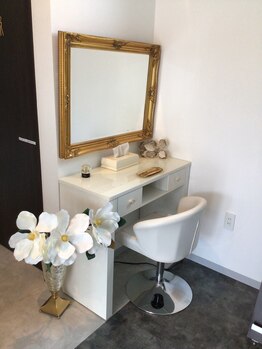 シェアキ(Chez Aki)/メイクもゆっくり直せます♪