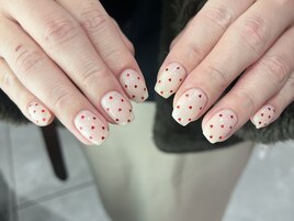 ハートドットネイル