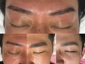 ブレイヴ(BRAVE)の写真/【口コミで大人気メニュー】メンズ専門サロンだからできる男性の為の美眉デザイン。クーポン利用で￥5,300