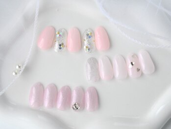ホワイトネイル 京都河原町店(WHITE NAIL)/定額アート/シンプルネイル