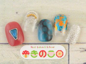 ネイルサロン きのこ/選べるデザインMコース