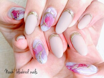 ノアブルーバードネイルズ(Noah' bluebird .nails)/上品ニュアンス