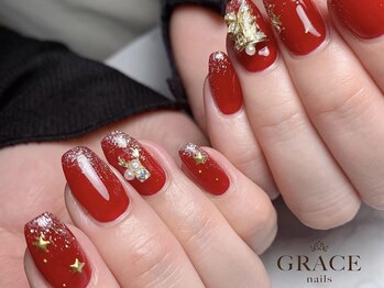 グレース ネイルズ(GRACE nails)/クリスマスネイル