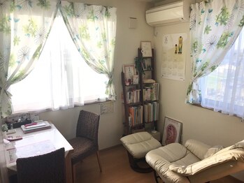 健康空間ルーナ/耳ツボの施術部屋です♪