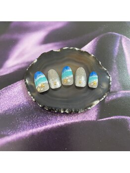 スタジオ1108(Studio1108)/パラジェル/砂浜ネイル/ラメグラ