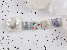 ショコ アンド ラム(Syoko&Lum)/☆ ぷっくりハートネイル☆