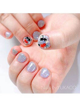 リグネイルスタジオ(Lig nail studio)/金魚ネイル