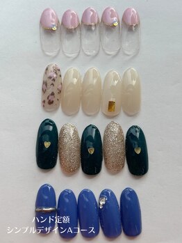 定額ネイルハンドAコース