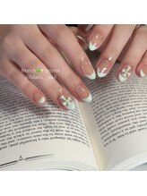 フラル(FULARU)/フレンチ　グリーン×オーロラ