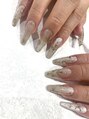 エスネイル 大宮店(es NAIL)&nbsp;手書きジュエリーネイル