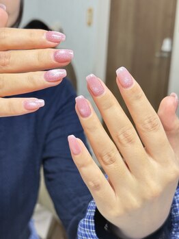 シーシー ネイル アンド アイラッシュ(CeCe Nail&eyelash)/自爪キラキラマグネット