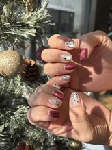 サンカリネイル バイ ヴァラ 新居浜 船木店(sankari nail by VALLA)/クリスマスカラーネイル