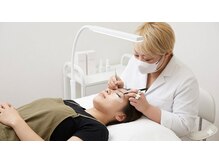 アイラッシュカンナ(Canna)の雰囲気（フラットベッドで寛いで施術させていただきます。）