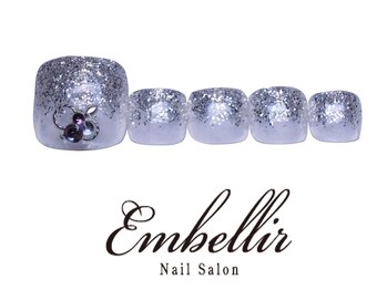 アンベリール 横浜店(Embellir)/(384)ビジューフットネイル