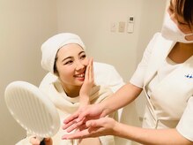 ポーラ ザ ビューティ 新松戸店(POLA THE BEAUTY)/お肌の確認