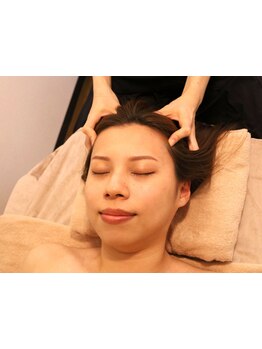 ヘッドスパで癒されたい