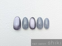 シキ 平塚(shiki)/マグ＆フラッシュネイル ￥6800