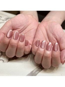 キューセブンネイルラウンジ 与野店(Q7 Nail Lounge)/マグネットワンカラー