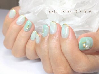 ターコイズニュアンスデザイン