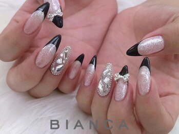 黒フレンチ×埋め尽くし ¥10,000