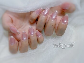 アネラネイル(anela nail)の写真/【フリー90分◇ご新規様7,880円】定額で持ち込みデザインも可能◎かわいいパーツ&カラーも豊富☆