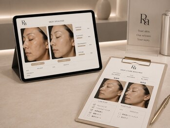アールエーサロン 恵比寿 広尾(Ra salon)の写真/一時的なキレイではなく、ずっと続く素肌美へ。