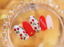 ネイルサロン あかねいろ/春夏 フルーツ サクランボ