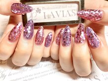 プロフェッショナル ネイルサロン ラヴィアス(LAVIAS)/【スカルプ】１０本アートし放題