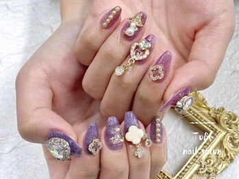 ネイルサロン トゥービー 御徒町上野(To Be)/パーツ付け放題コース9980円