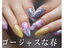 カーム(CALM)/花×キラキラ¥8500