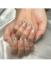 レディスペネイル ノマエ 名駅店(Redispe nail nomae)/お花フレンチ