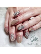 ネイルプラスユウ(NAIL+U)/ツイードnail