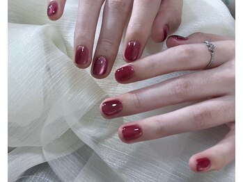 バイムーンサロン(By Moon Salon)/可愛い ワンホン 韓国ネイル