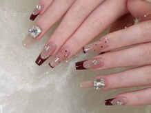 アイリスネイル 大塚(Iris Nail)/チップ長さだし持ち込みデザイン
