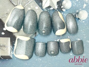 ネイルサロン アビー 新宿東口店(abbie)/スノーブルー◇¥9944/¥11814