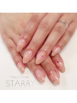 スターリー(STARRY)/春ネイル 押し花 カラフル2