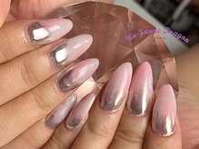 アン ジョーヌドラゴ/【ロングネイル】ミラーグラデ